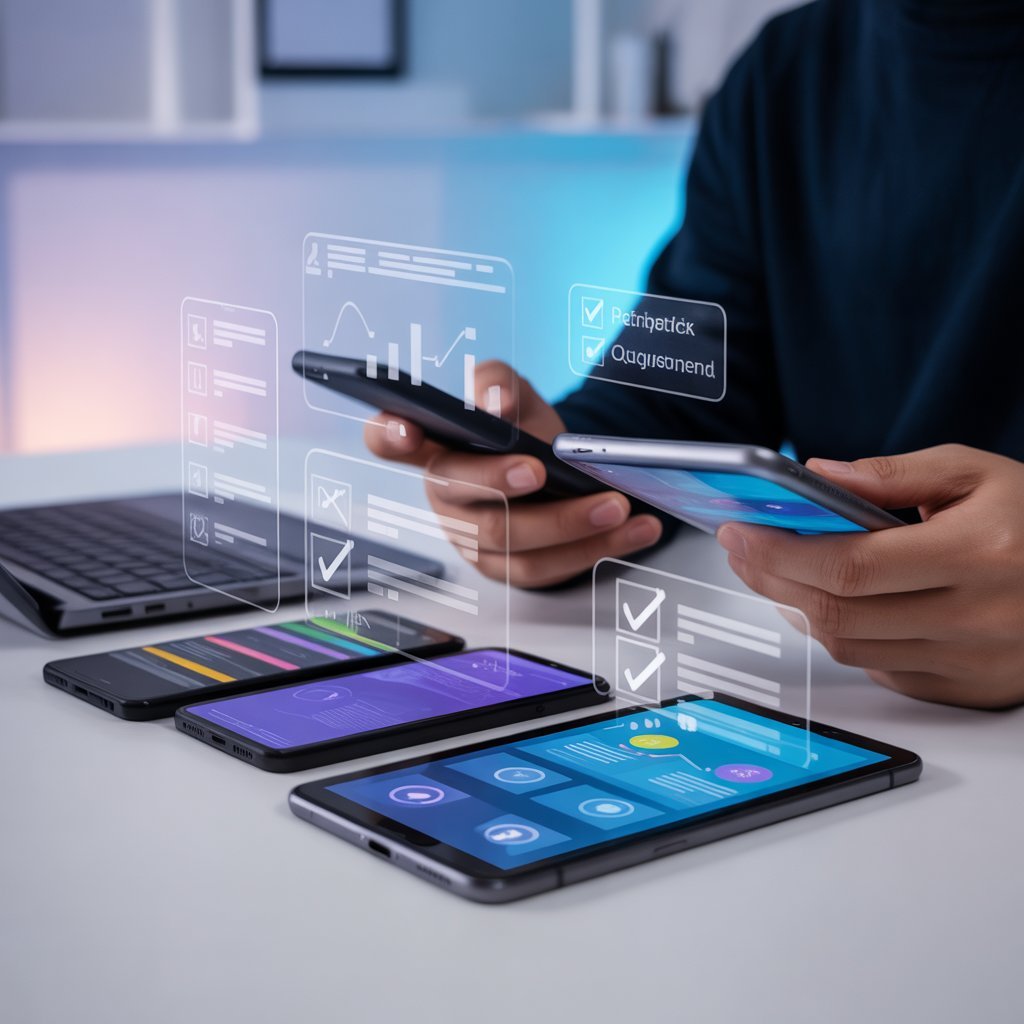 mobile app testing process for niche app development