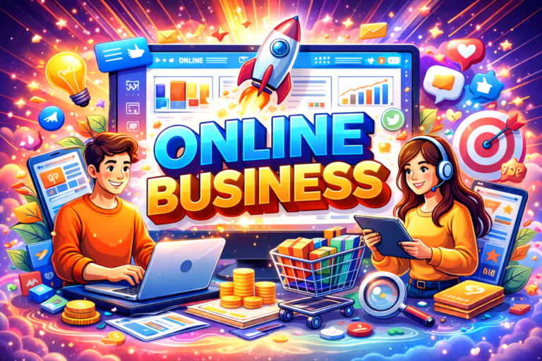Online Business:A Complete Guide to Starting and Growing Online Business