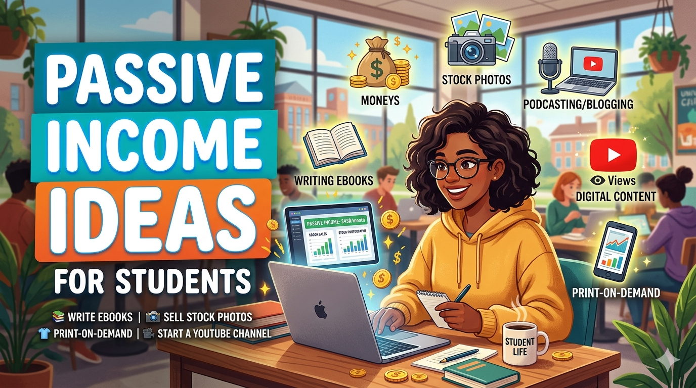 Passive income ideas for students