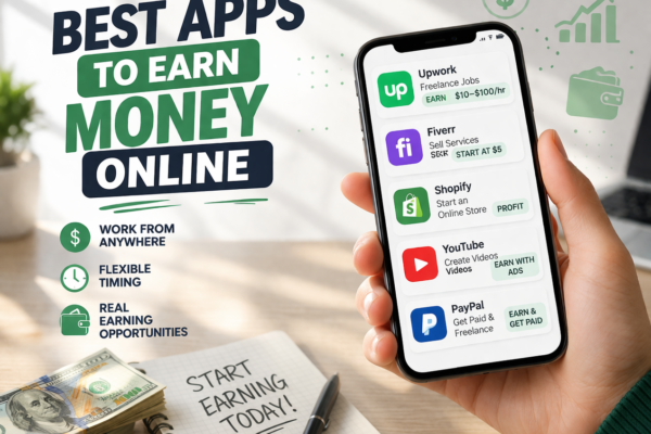 Best apps to earn money online: Complete guide for beginners SEO Title: Best apps to earn money online for beginners in 2026 SEO Description: Discover the best apps to earn money online with real examples tips and trusted platforms to start earning from home easily URL/Slug: best-apps-to-earn-money-online --- Introduction to best apps to earn money online Best apps to earn money online are becoming popular every day. Many people now prefer working from their phone instead of doing traditional jobs. Whether you are a student housewife or freelancer these apps can help you earn extra income. A few years ago earning online was difficult and required technical skills. Today things have changed. With just a smartphone and internet you can start earning from anywhere. In this guide you will learn about the most trusted apps real experiences and practical tips to help you get started. --- Why people are using best apps to earn money online The main reason is flexibility. You can work anytime and from anywhere. You do not need an office or boss. Here are some common reasons: Extra income for daily expenses Work from home convenience No big investment required Easy to start for beginners In Pakistan many students are now using these apps to support their education. Some even earn more than part time jobs. --- Types of best apps to earn money online Before choosing an app you should understand the categories. Freelancing apps These apps connect you with clients who need services like writing design or programming. Survey and task apps You earn by completing small tasks watching ads or answering questions. Selling apps You can sell products digital items or services. Content creation apps These apps pay you for videos posts or audience engagement. --- Best apps to earn money online for freelancing Upwork Upwork is one of the most trusted platforms. You can find jobs in writing graphic design and web development. A student from Islamabad shared that he started with simple data entry jobs. Within six months he moved to content writing and now earns a stable monthly income. Fiverr Fiverr allows you to create gigs and offer services. You set your own price and clients contact you. Many beginners start with small services like logo design or social media posts. Freelancer Freelancer is another popular option. It works on a bidding system where you apply for projects. --- Best apps to earn money online with simple tasks Swagbucks Swagbucks pays users for surveys watching videos and shopping online. Although earnings are small many users treat it as pocket money. Toluna Toluna allows you to share opinions and earn rewards. A college student mentioned he uses it during free time and earns enough for mobile recharge. --- Best apps to earn money online by selling Daraz Seller Center Daraz is popular in Pakistan. You can sell products locally and reach thousands of customers. Many small businesses started from home using this platform. Etsy Etsy is ideal for handmade items and digital products. Artists and designers use it to sell unique creations. --- Best apps to earn money online for content creators YouTube YouTube allows you to earn through ads sponsorships and memberships. A local vlogger started with simple mobile videos. After one year his channel reached thousands of subscribers and now generates regular income. TikTok TikTok offers earning through brand deals and creator funds. Consistency is key on this platform. --- Real life example of earning through apps I spoke with a university student from Lahore who wanted to earn without affecting studies. He started with Fiverr offering basic Canva designs. At first he earned only a few dollars. Instead of quitting he improved his skills and optimized his gigs. After three months he started getting regular orders. Today he earns enough to cover his monthly expenses. His journey shows that patience and consistency matter more than quick success. --- Case study: Small business growth using apps A home based clothing brand in Karachi used Daraz to sell products. Initially they had only local customers. After listing products online they started receiving orders from different cities. Within six months their sales doubled. This shows how apps can turn small ideas into profitable businesses. --- How to choose the best apps to earn money online Not every app is suitable for everyone. Choose based on your skills and goals. Ask yourself: Do you have a skill like writing or design Do you prefer simple tasks or creative work How much time can you give daily Start with one app instead of using many. Focus on learning and improving. --- External resources to learn more You can explore trusted platforms to understand online earning trends: https://www.upwork.com/resources https://www.shopify.com/blog/make-money-online These websites provide useful guides and real examples. --- Internal learning links If you want to explore more ways to earn and manage money visit Read more about Finance https://infohb.xyz/wp-admin/ For step by step tutorials and beginner friendly content visit Read more Guides https://infohb.xyz/wp-admin/ --- Image section ALT: Person using smartphone to earn money online through different apps --- Tips to succeed using best apps to earn money online Stay consistent and patient Learn basic skills like communication and time management Avoid scams and only use trusted platforms Improve your profile and portfolio regularly Success does not come overnight. Small efforts daily can lead to big results. --- Common mistakes beginners make Many people quit too early. Others expect instant income without effort. Avoid these mistakes: Using too many apps at once Ignoring skill improvement Falling for fake earning schemes Focus on long term growth instead of quick money. --- Second image section ALT: Freelancer working on laptop and earning money online from home --- Final thoughts on best apps to earn money online Best apps to earn money online have opened new opportunities for everyone. You do not need a big investment or advanced degree to start. Whether you choose freelancing selling or content creation the key is consistency and learning. Real people are already earning through these apps and you can do the same. Start small stay focused and keep improving. Over time your efforts will turn into real income and financial independence.